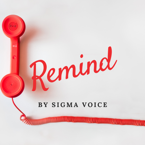 Sigma Voice Remind